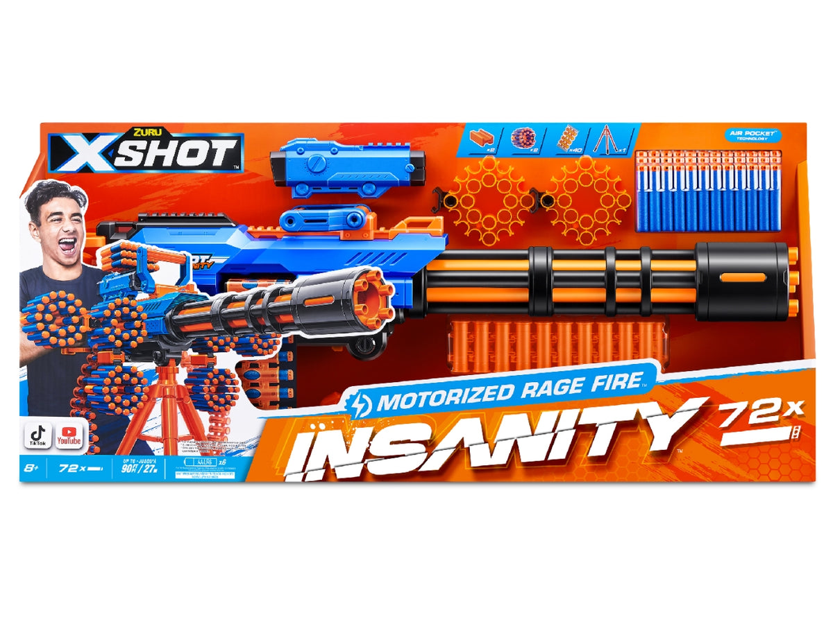 X-shot insanity rage fire motor