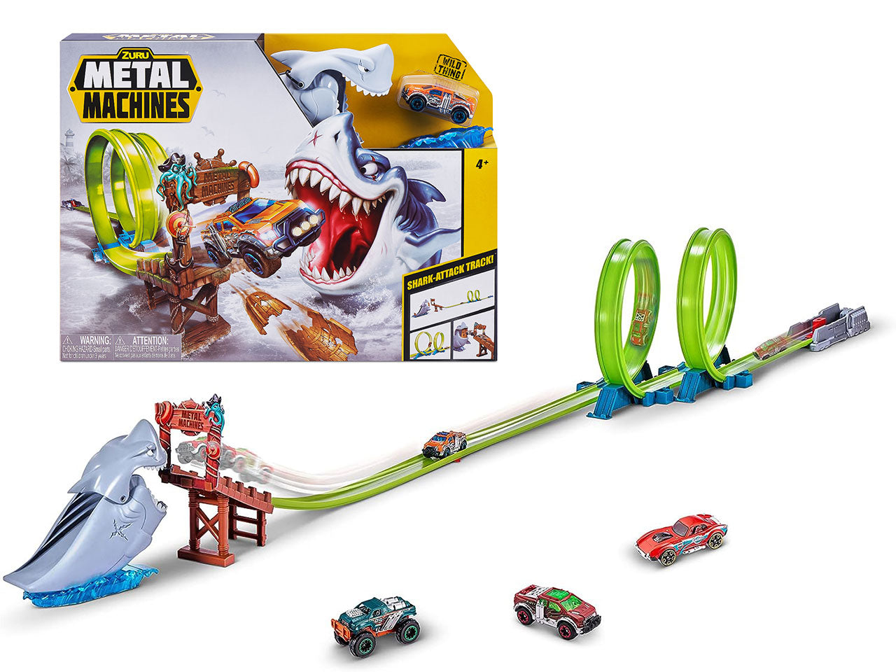 Metal machines pista squalo doppio loop