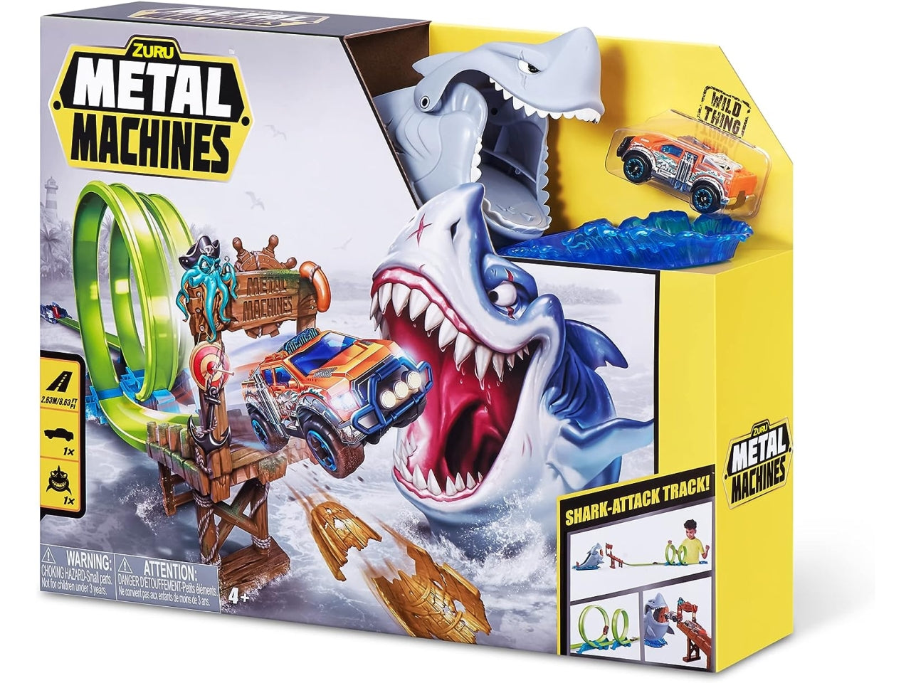 Metal machines pista squalo doppio loop