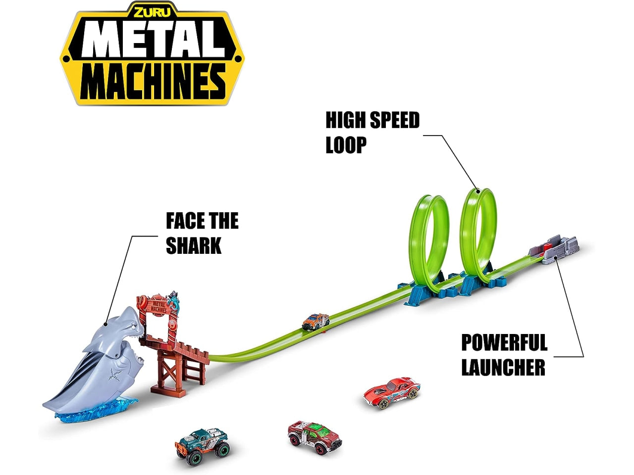Metal machines pista squalo doppio loop