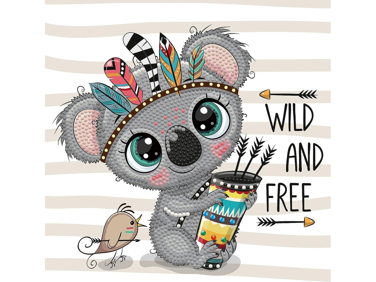 Diamond dotz box koala wild & free