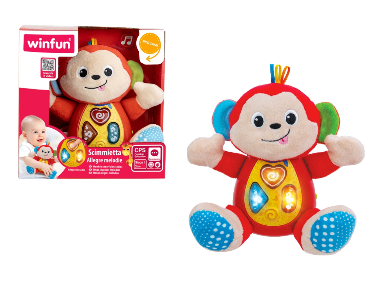 Scimmietta allegre melodie