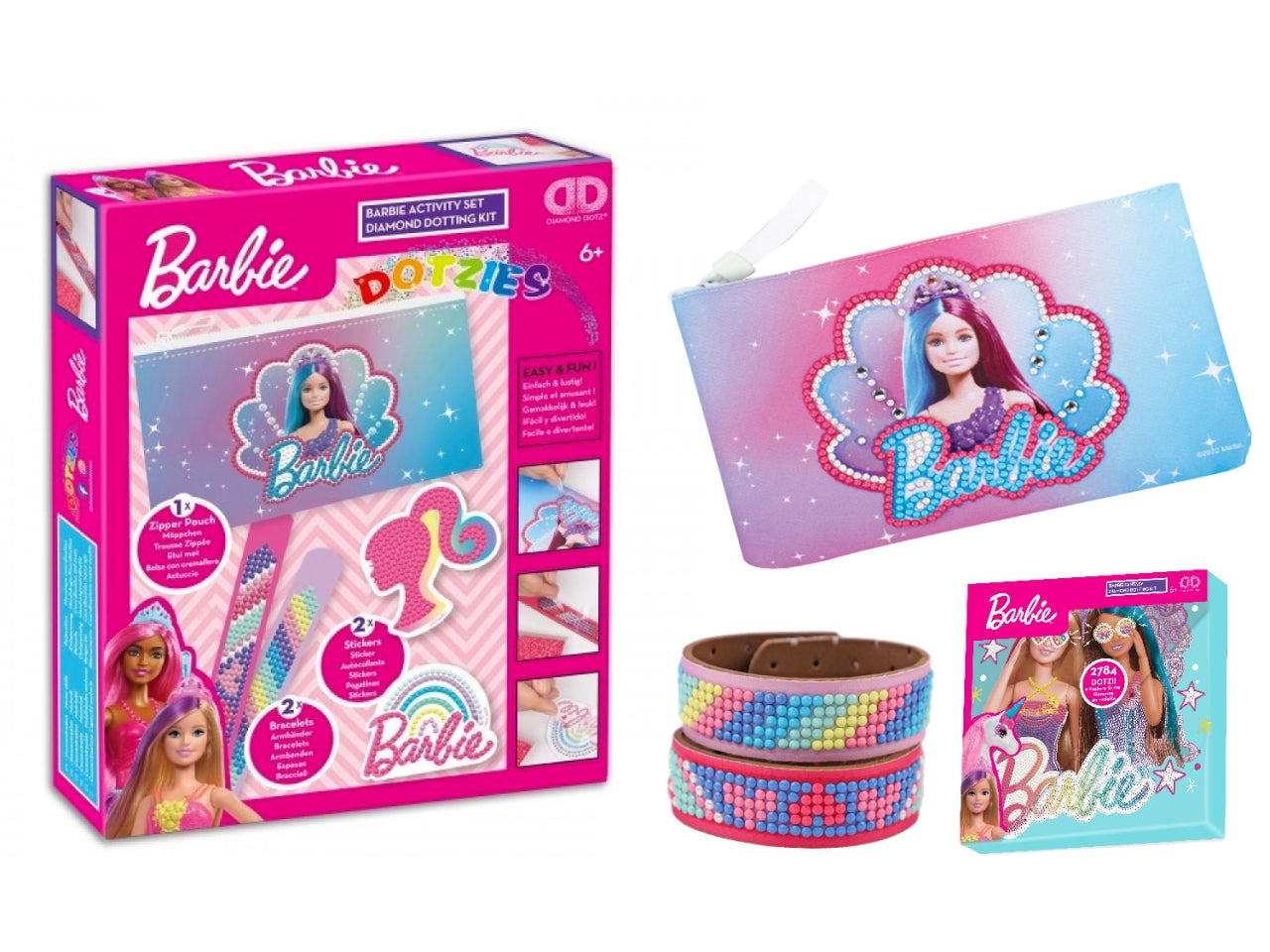 Dotzies barbie activity set