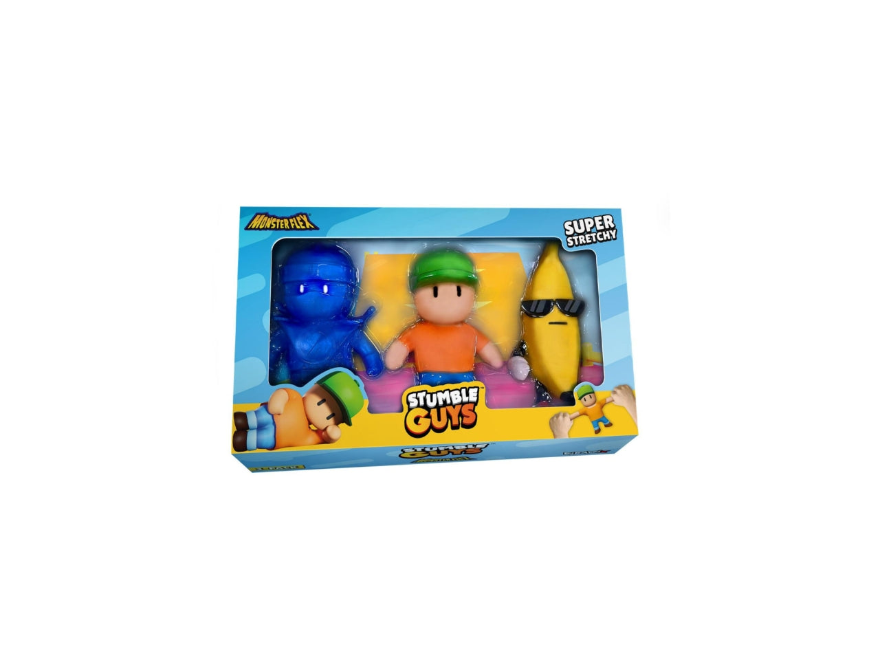 Stumble guys monsterflex pack da 3 personaggi