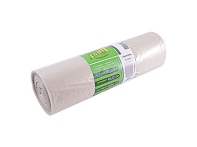 Sacchi pattumiera 90x120cm 750gr 10 pezzi crema o33