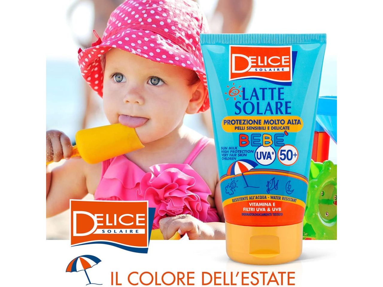 Delice latte solare baby spf50+ 100ml