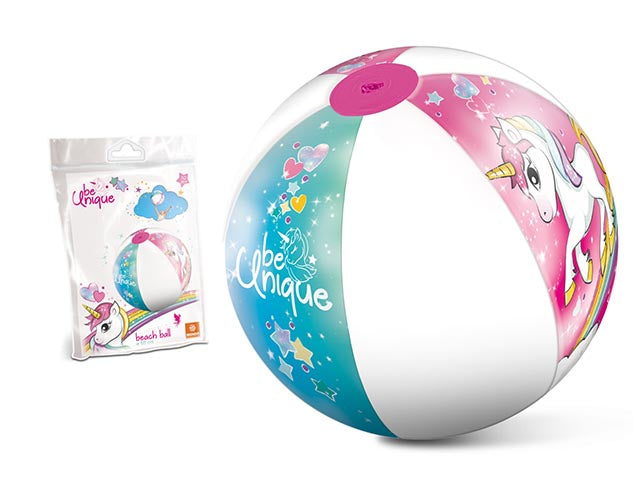 Pallone spiaggia unicorno diametro 50cm