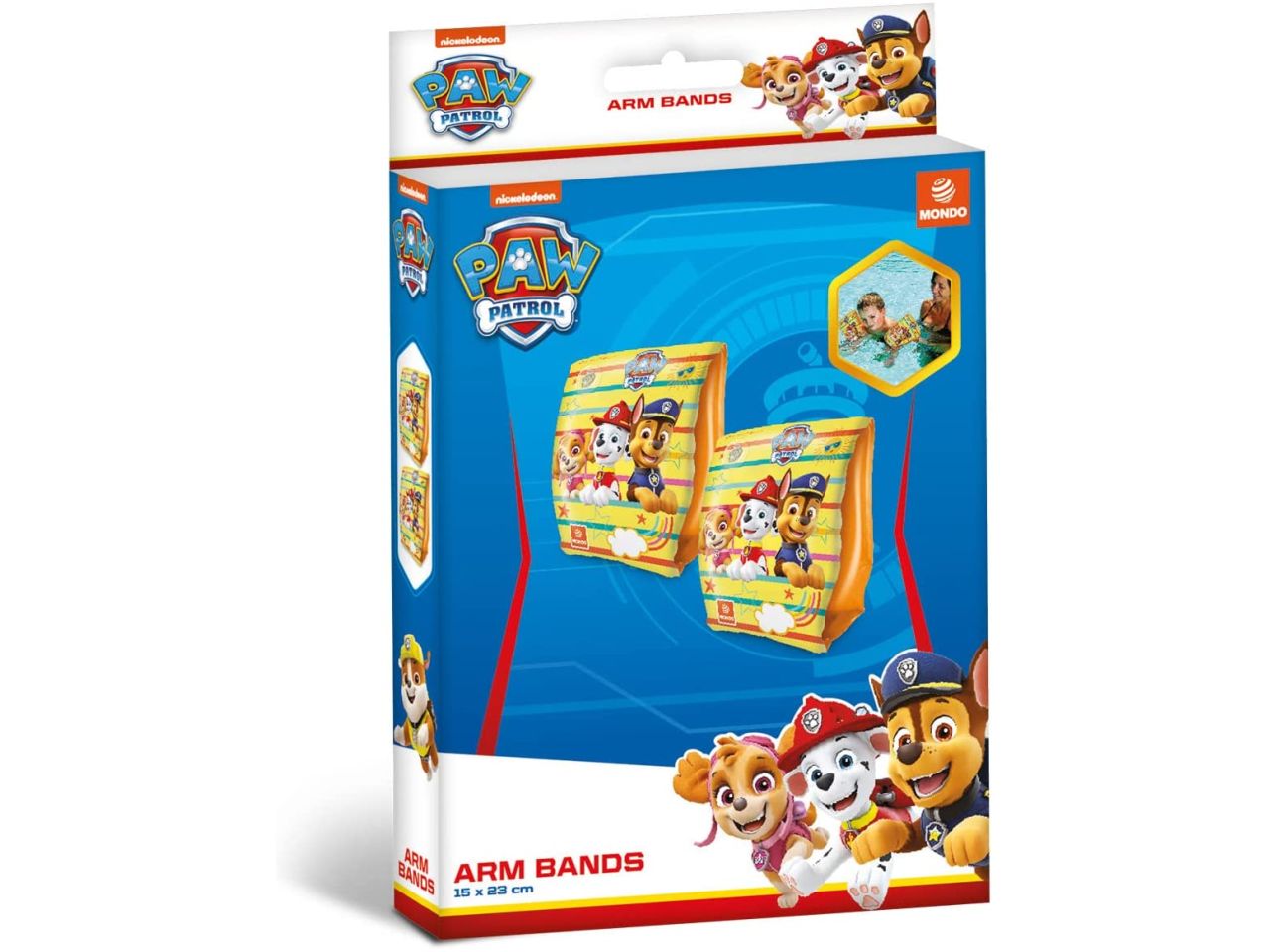 Braccioli paw patrol 23x15cm