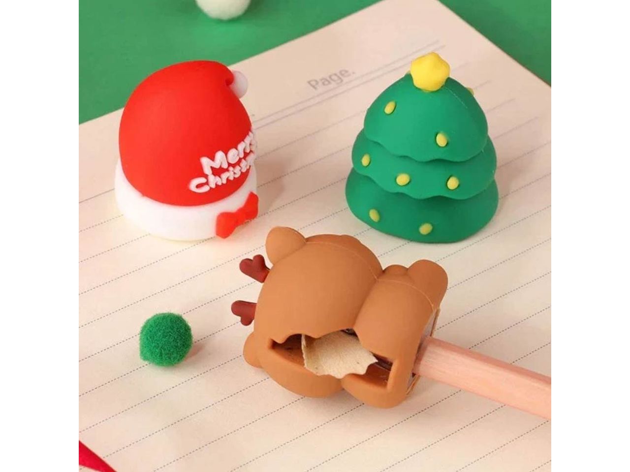 Temperino natalizio personaggi assortiti