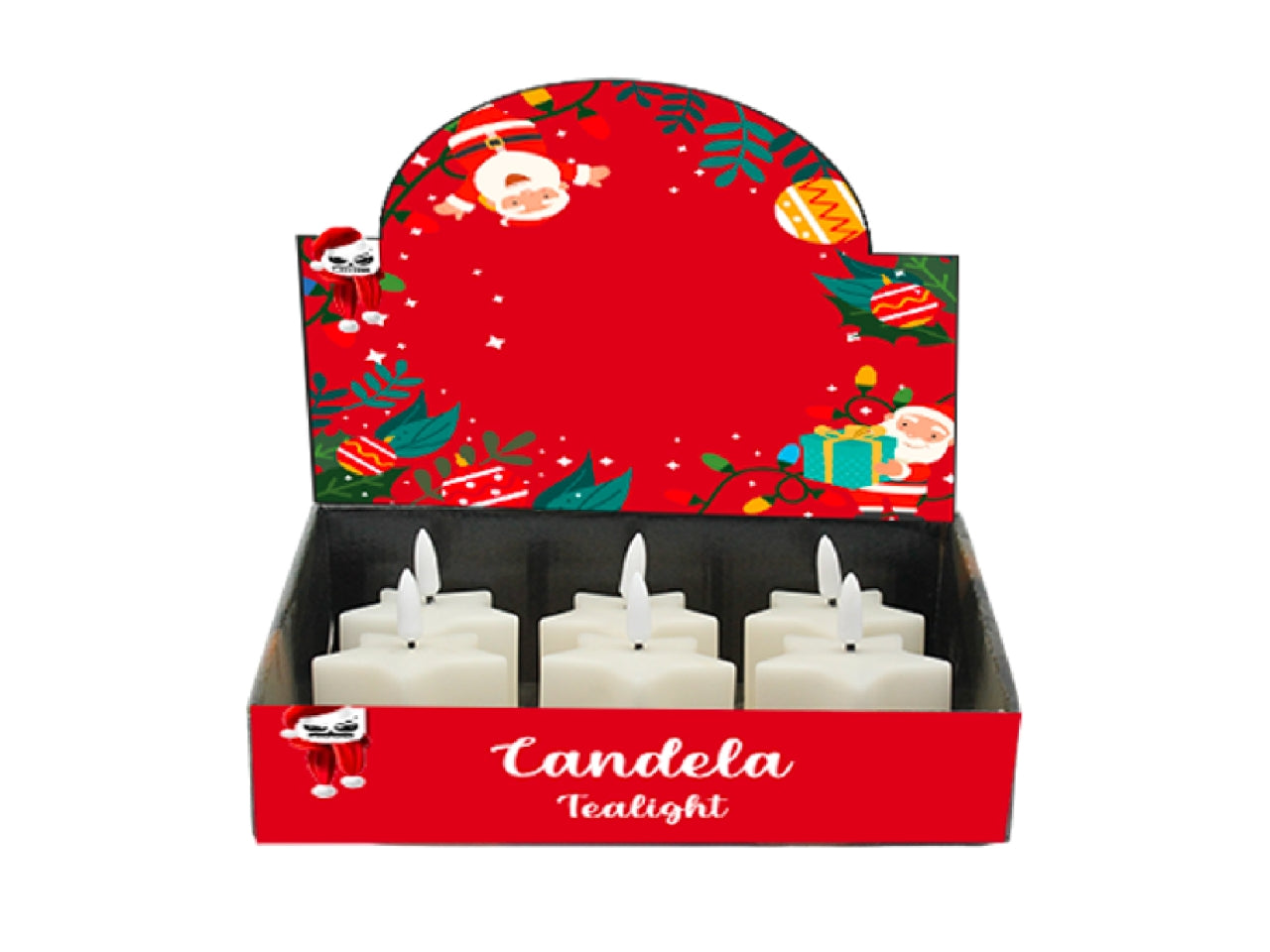 Candela a batteria stella