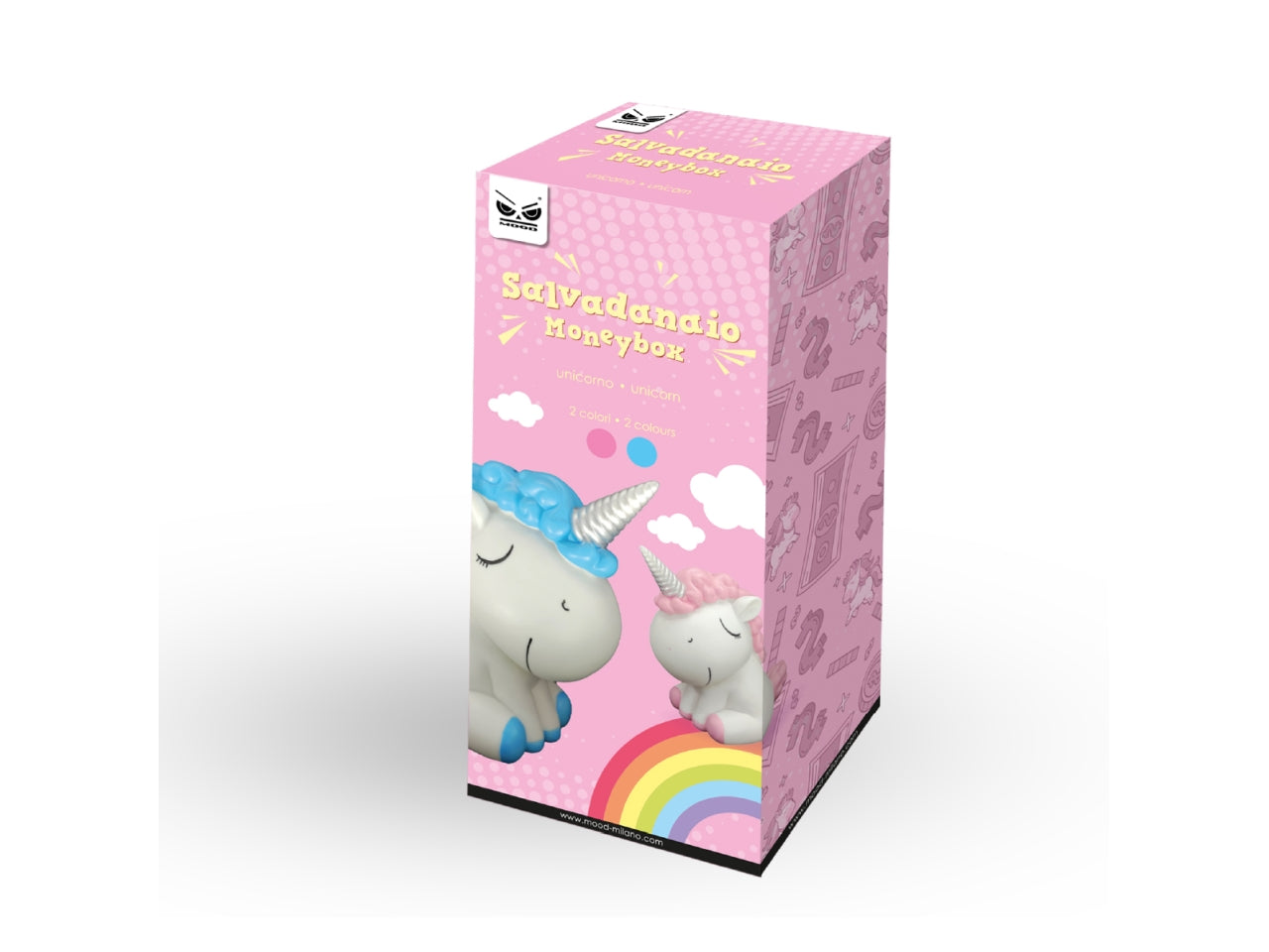 Salvadanaio infrangibile unicorno