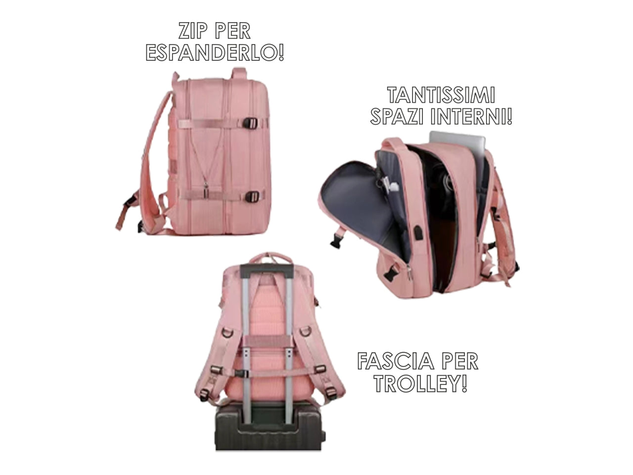 Zaino viaggio valigia