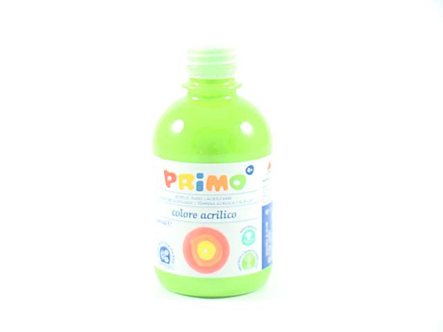Tempera acrilica Primo in verde chiaro 300 ml