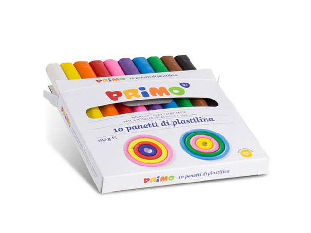 Plastilina Morocolor Assortiti 180gr 10 pezzi