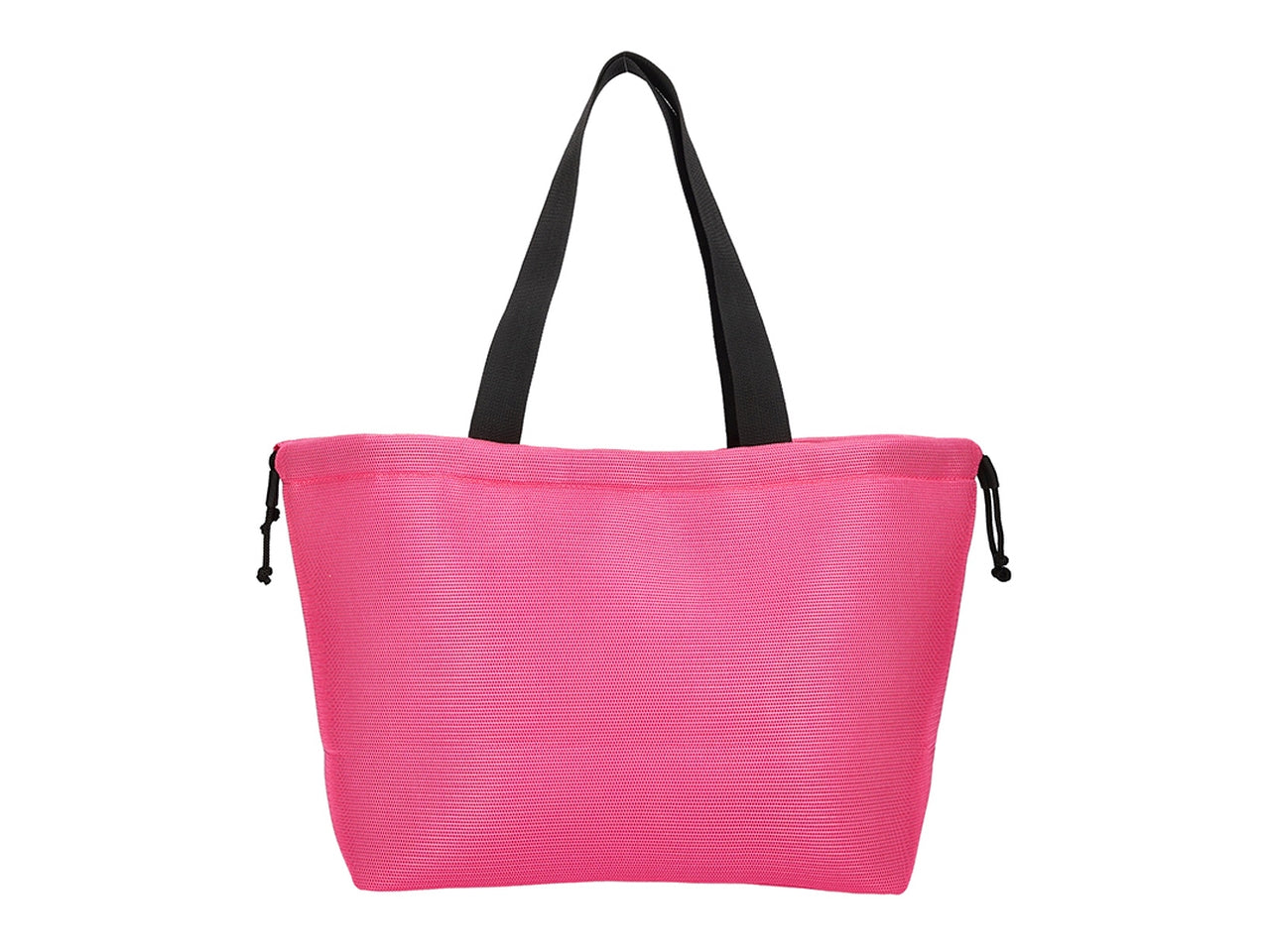 Borsa a sacco con coulisse di chiusura e corde trekking 38x30x16cm fucsia