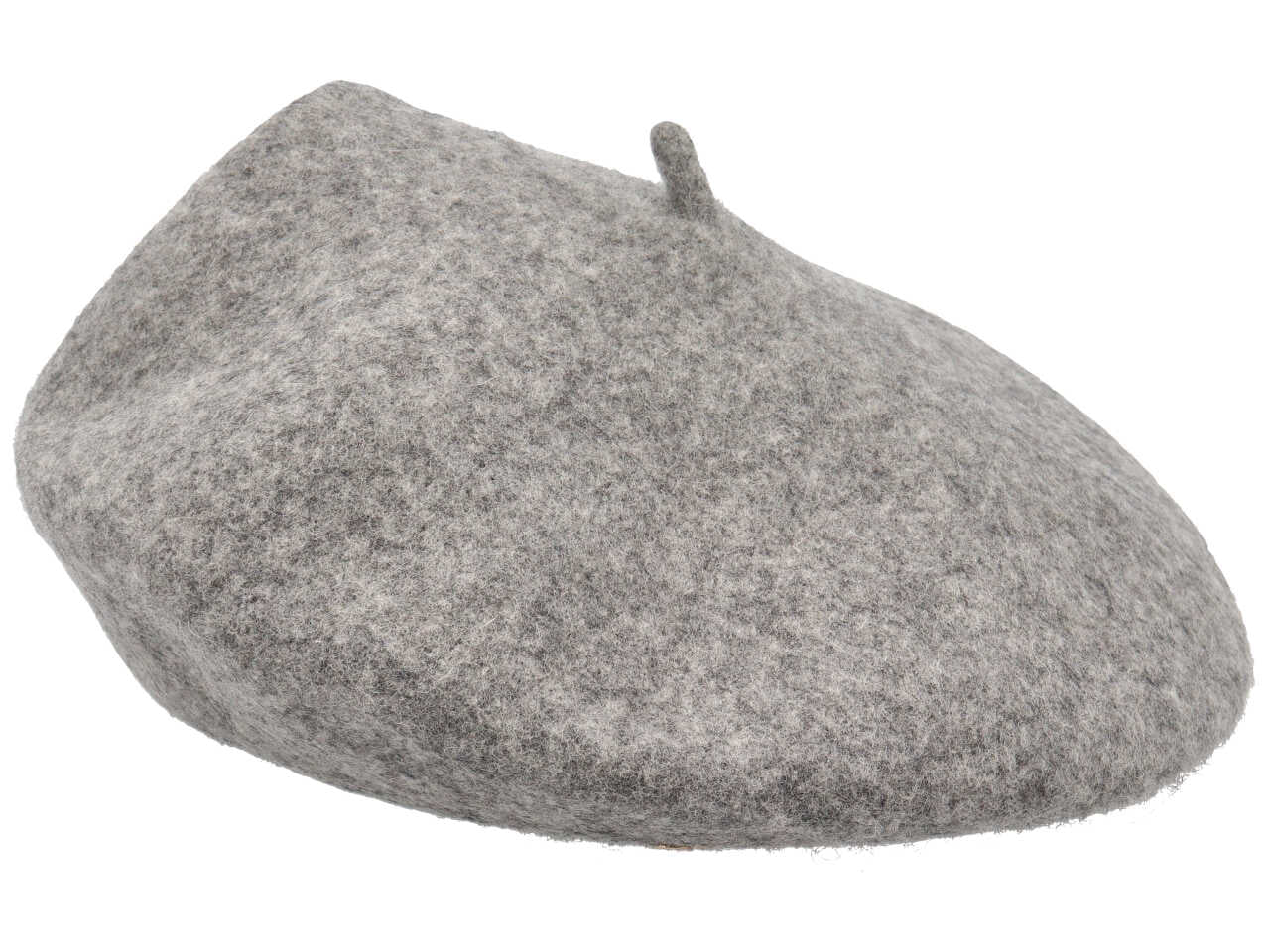 Basco lana tinta unita grigio chiaro