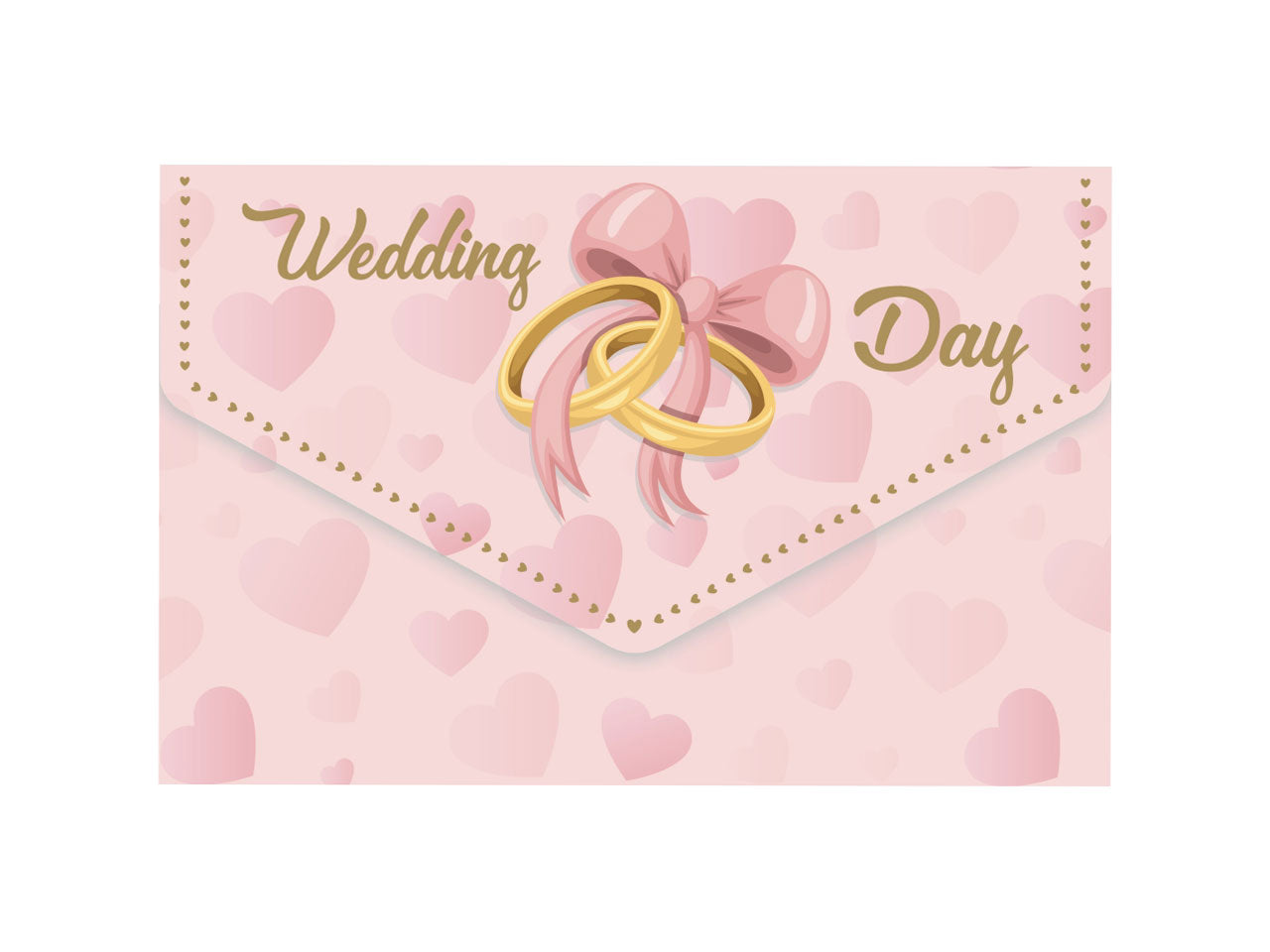 Biglietto matrimonio portasoldi