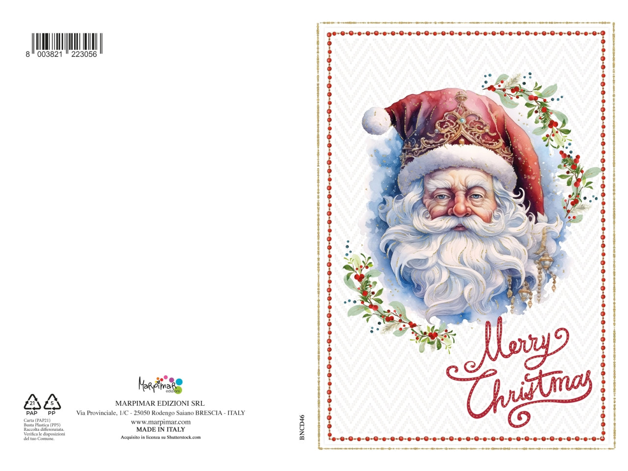 Biglietto buon natale