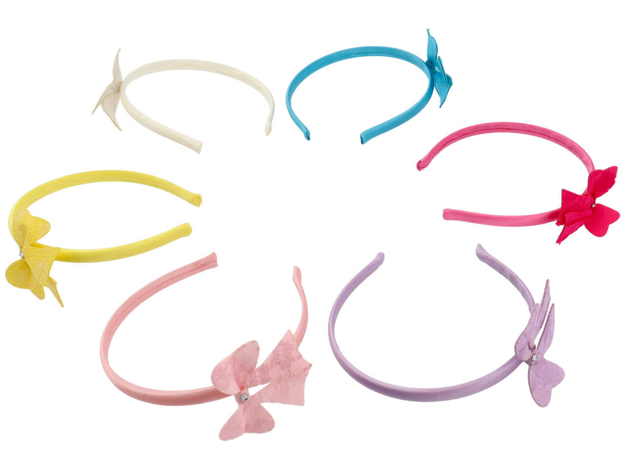 Cerchietto c/fiocco pastello da-317