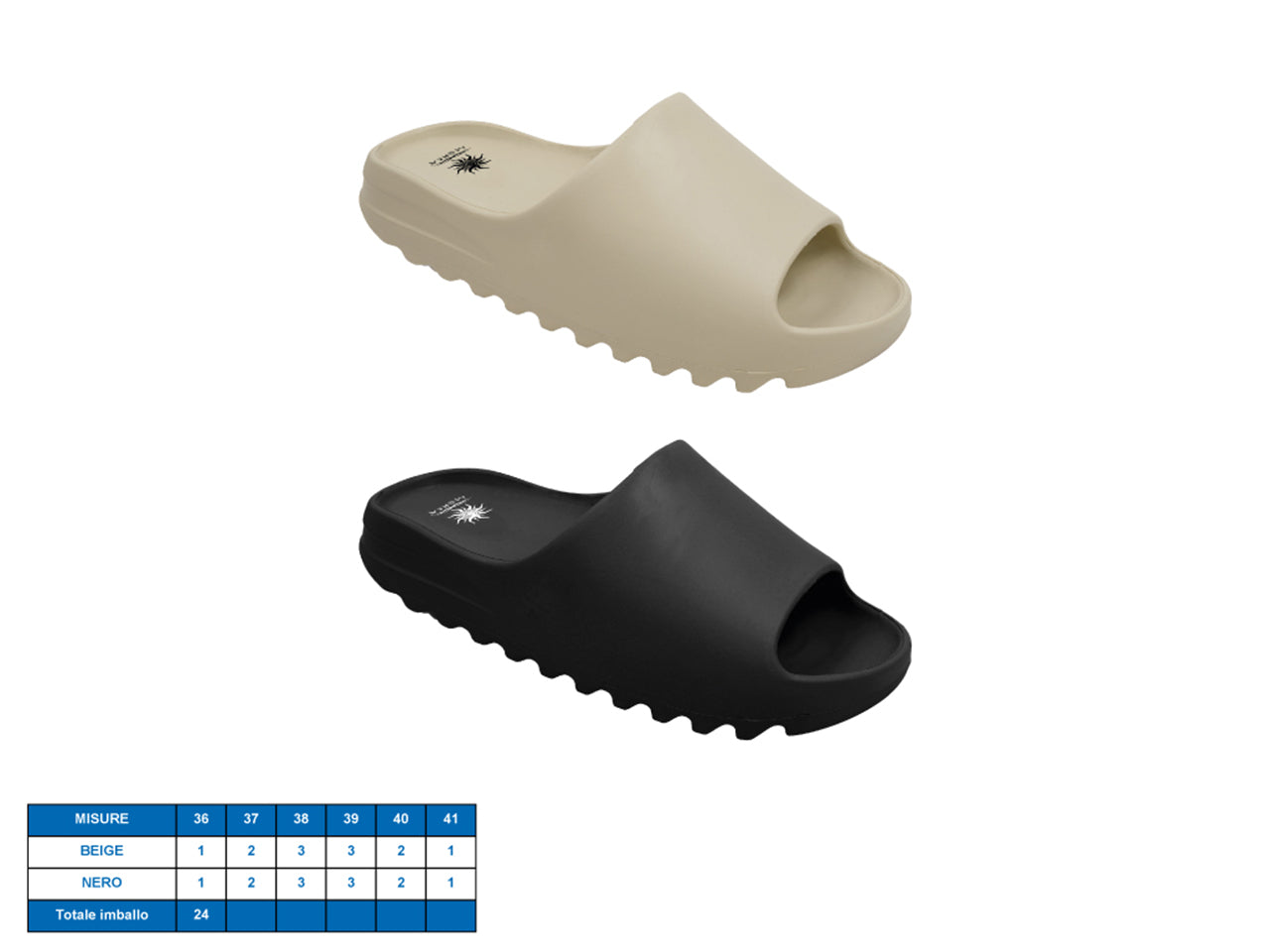 Ciabatte a fascia taglia 36-41