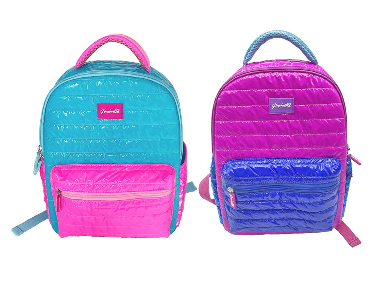 Girabrilla puffer pop backpack assortito