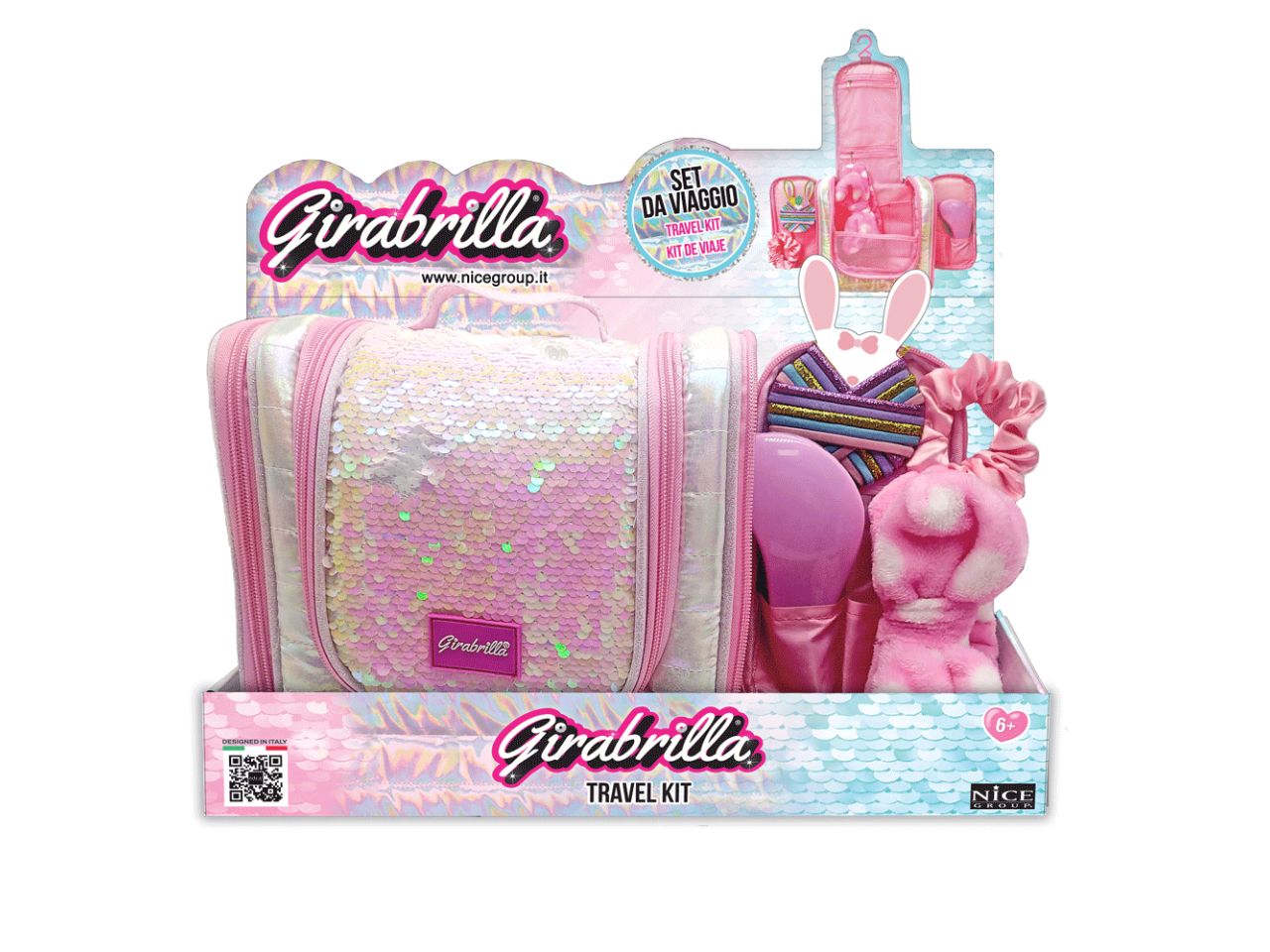 Girabrilla puffer travel kit