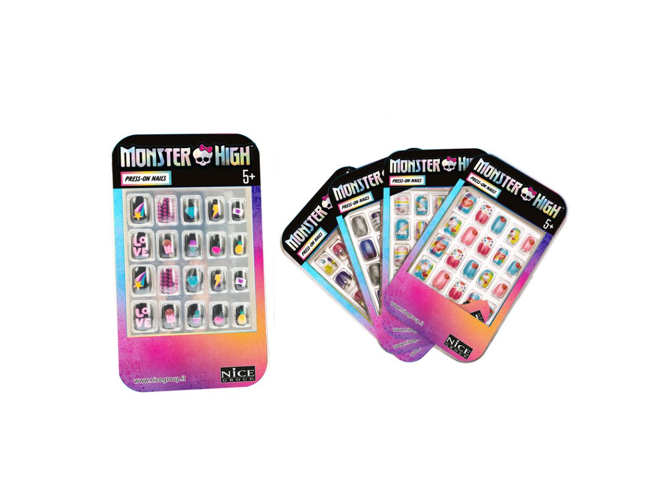 Monster high press-on nails $