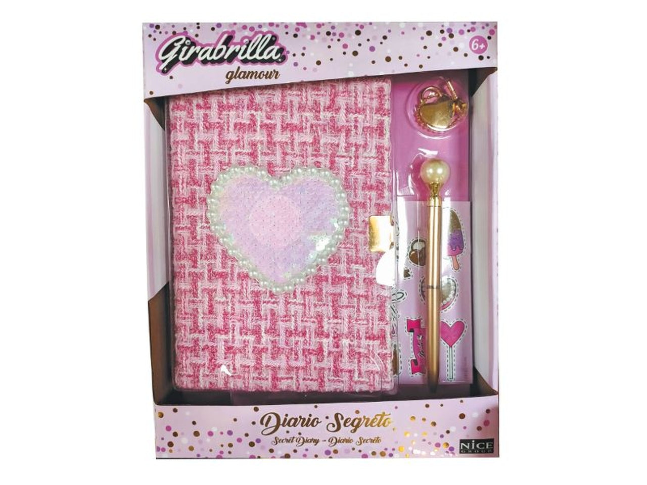 Girabrilla tweed notebook