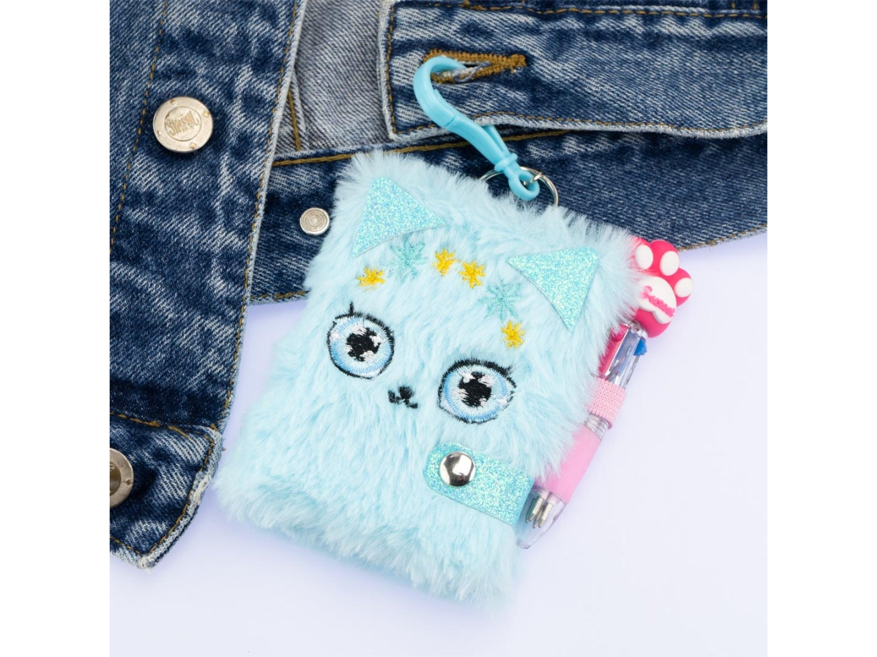 Girabrilla keychains mini notebook