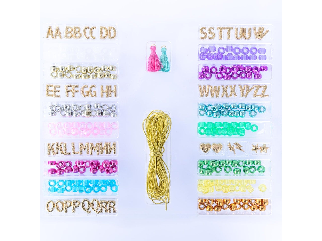 Perline abc precious gold