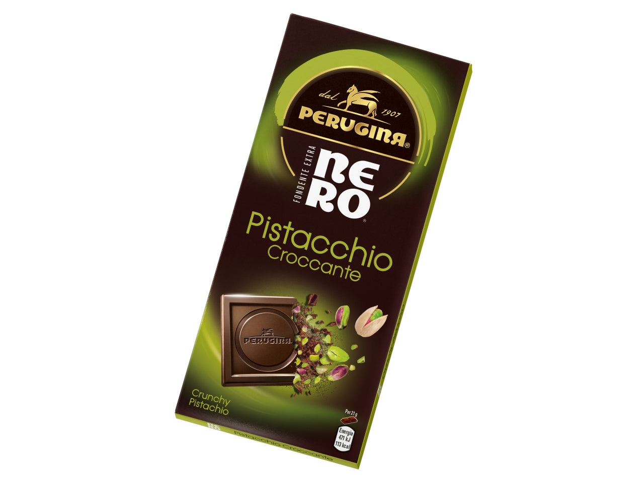 Perugina nero tavoletta pistacchio 85gr