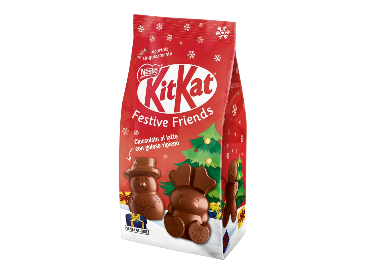 Kit kat personaggi di cioccolata sacchetto da 147gr