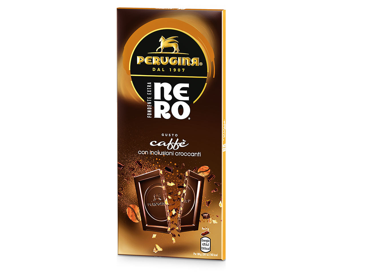 Perugina nero tavoletta caffè 85gr