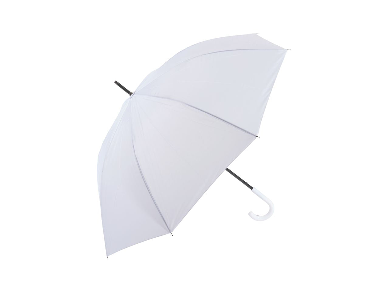 Ombrello pongee automatico bianco