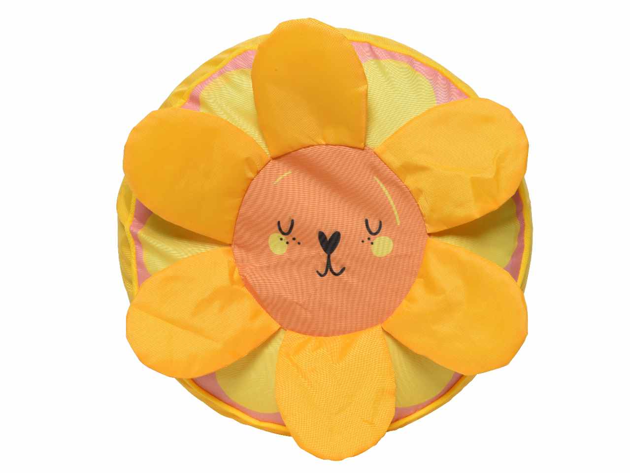 Sgabello fiore rosa 34xh.24cm 806422 (sgonfio)