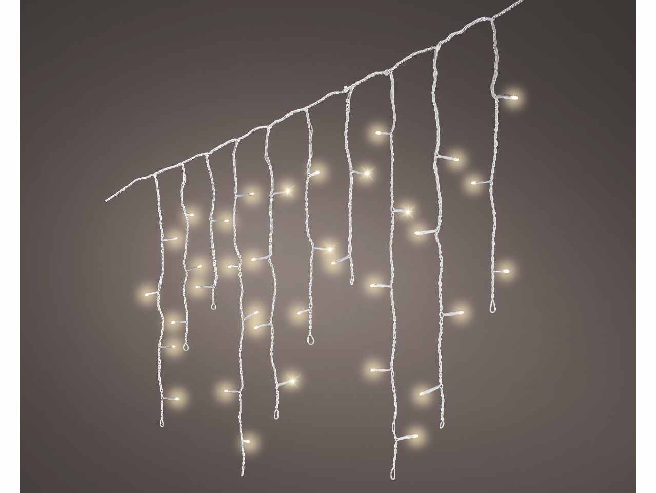 Tenda 259led bianco caldo 11metri con 8 funzioni uso esterno