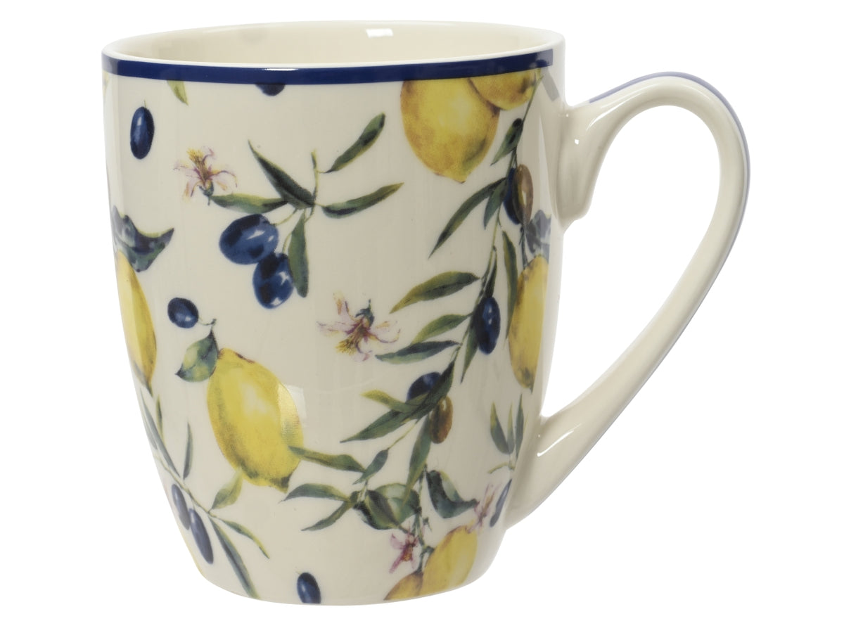 Tazza in porcellana 12,5x9,1xh.10,6cm