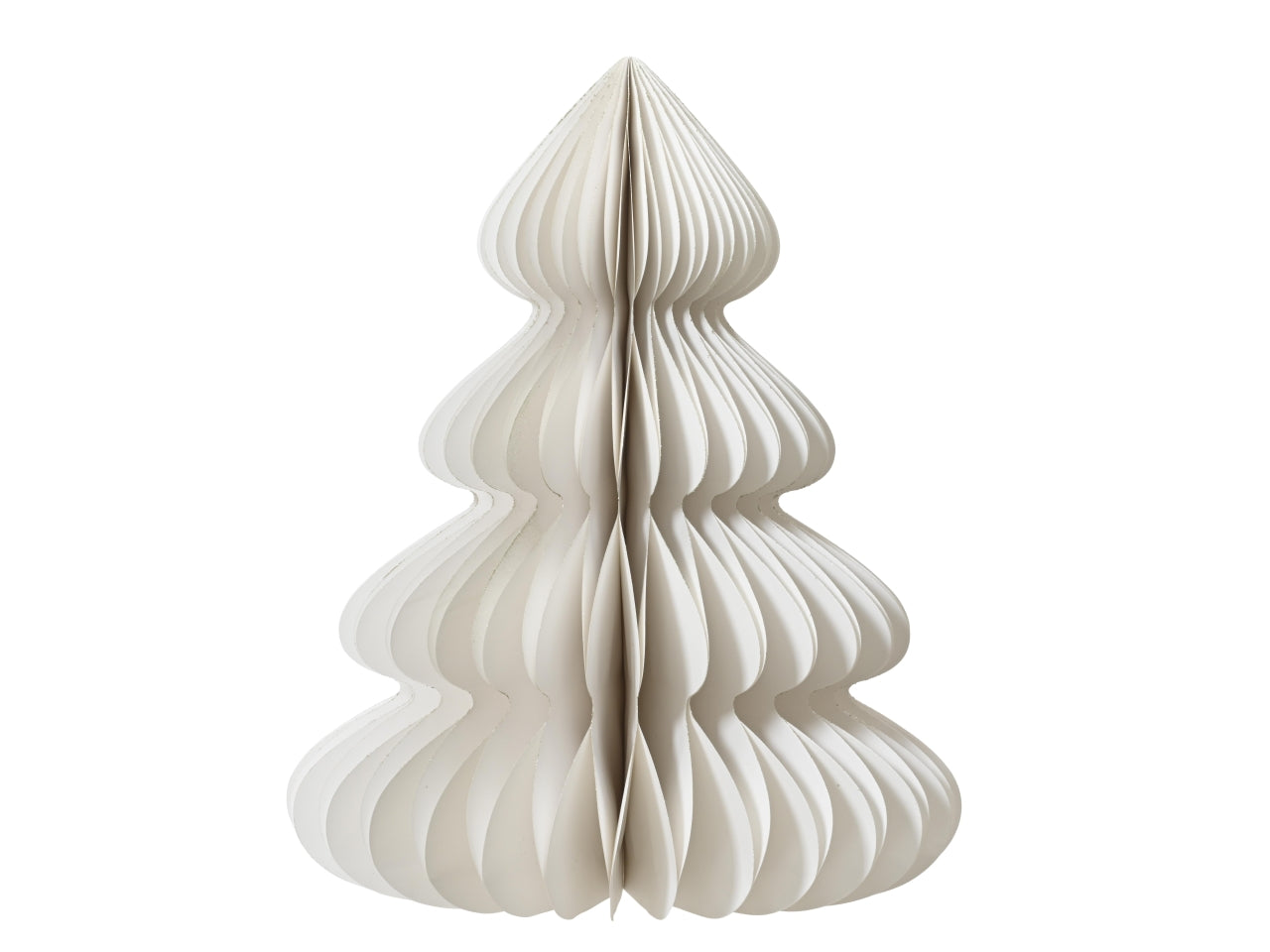 Decorazione albero in carta 72xh.90cm bianco