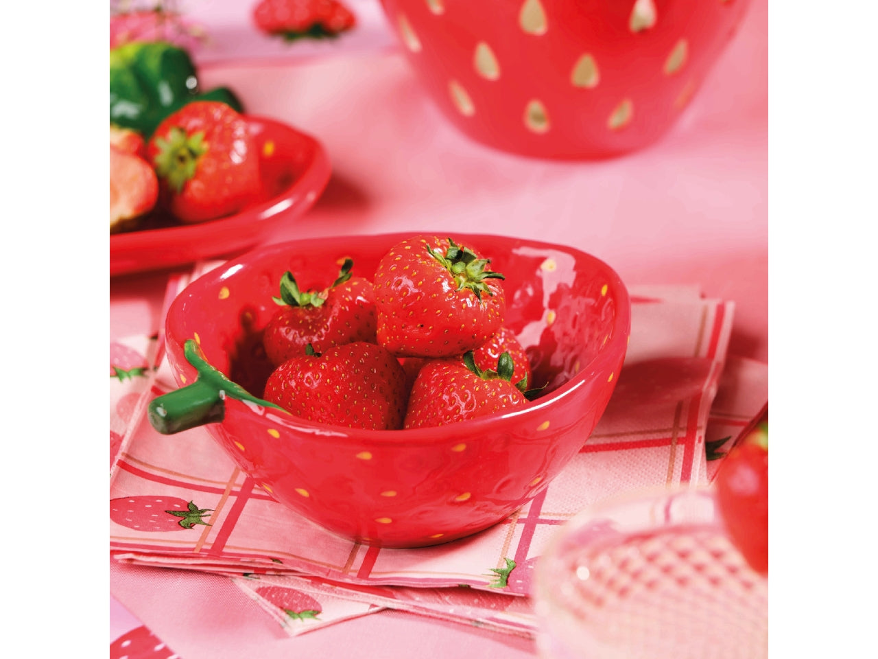 Coppa fragola in dolomite misure 15,5x12cm x altezza 5cm