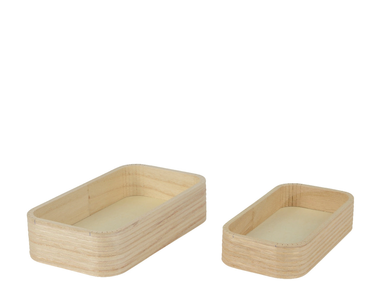 Contenitore in legno di pioppo misure 19x11cm x altezza 4,6cm