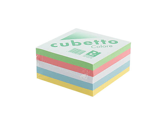 Notes cubo 9+4,5 colorato