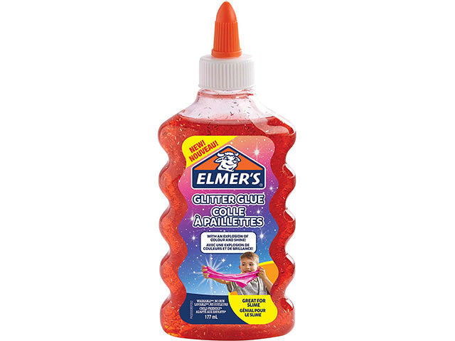 Elmer's colla glitter 177ml rossa