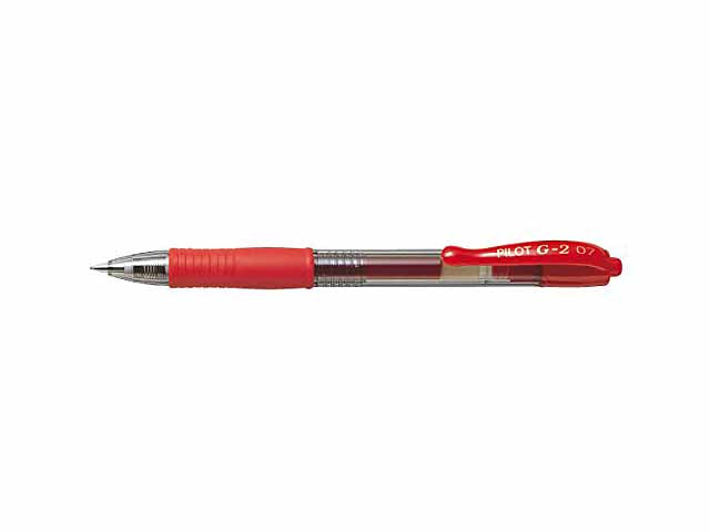 Penna sfera g-2 12 pezzi rosso