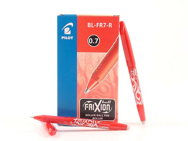 Penna sfera frixion ball 12 pezzi rosso