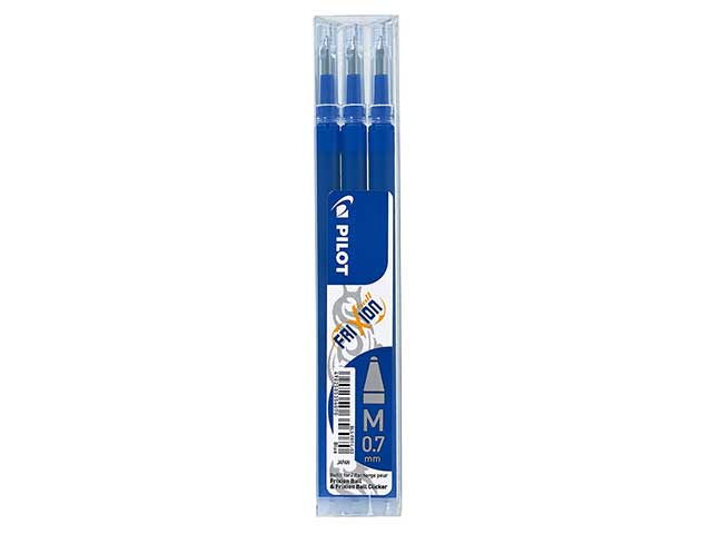 Refill frixion 3 pezzi blu
