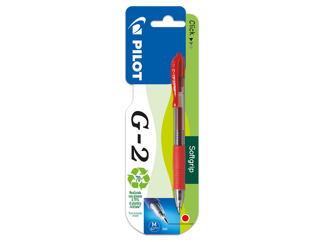 Pilot penna gel g-2 0,7 rossa
