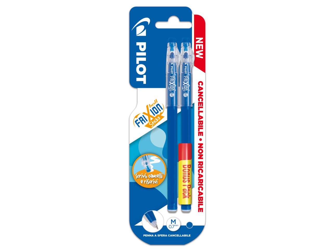 Pilot penna a sfera frixion 0.7 blu 3802753