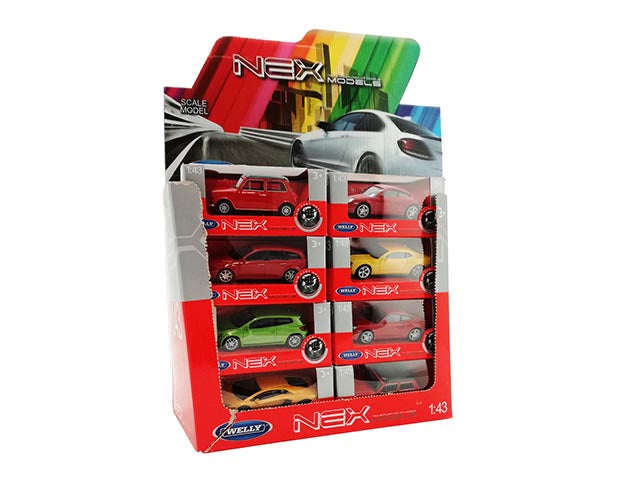 Welly welly auto die cast 1:43 con licenza assortiti