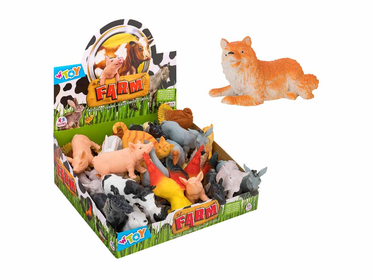 W toy animali fattoria allungabili 0602