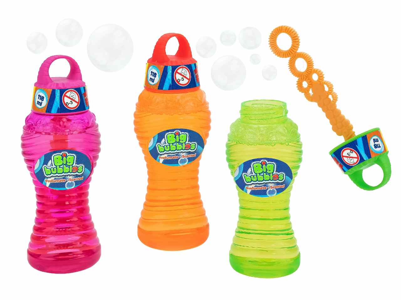 Big bubbles bolle di sapone profumate 118ml assortiti